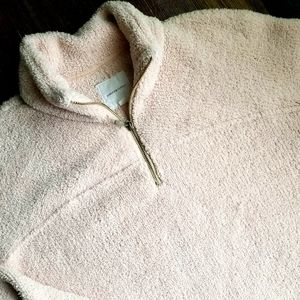 Blush Sherpa Pullover